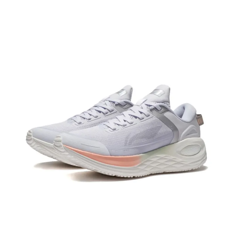LINING Furious Rider 6.0 Essential Running Shoes Women's Low Top Light Frost Blue-2