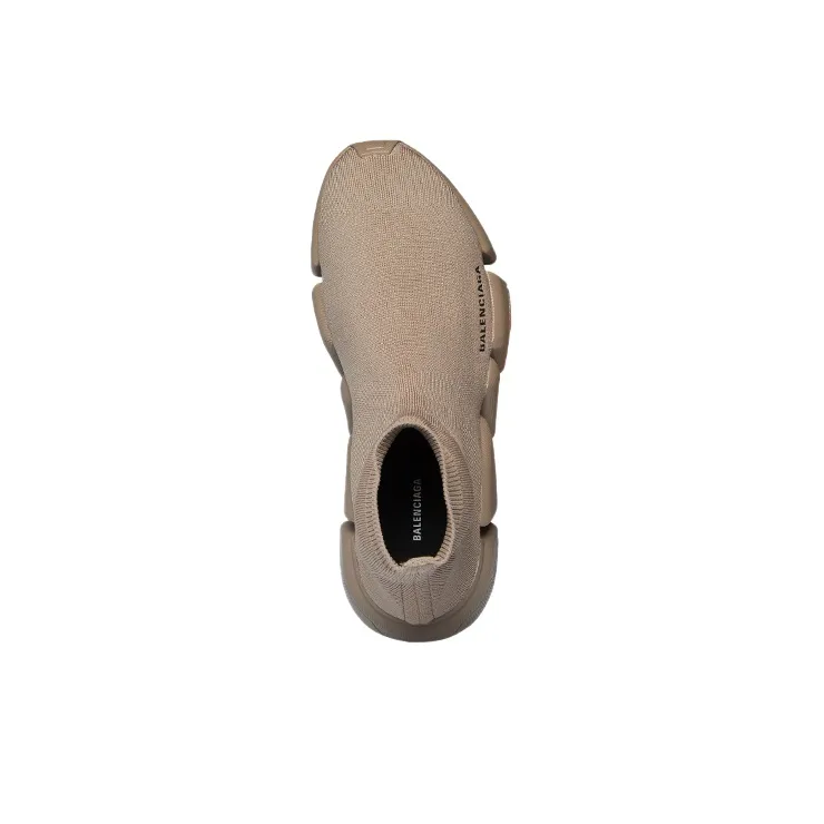 Balenciaga Women's Recycled Speed 2.0 Sneaker 'Dark Beige'-3
