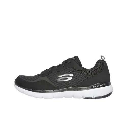 Skechers Flex Appeal 3.0 Casual Shoes Women's Low-Top Black/White