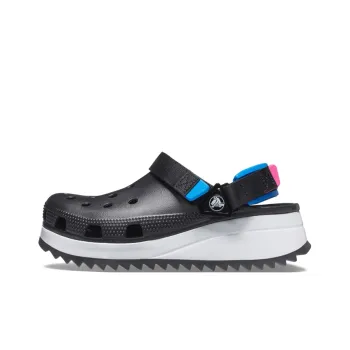 Crocs Classic Hiker Clog Sports Black Blue Red Sandals 'Black Blue Red'