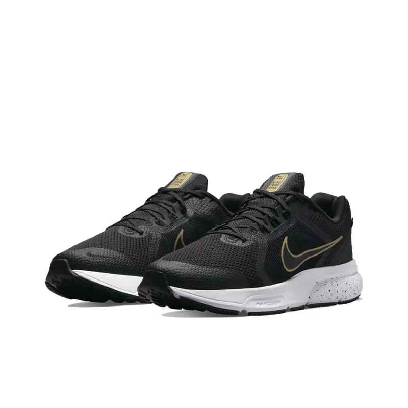 Nike Zoom Span 4 'Black Metallic Gold'-2