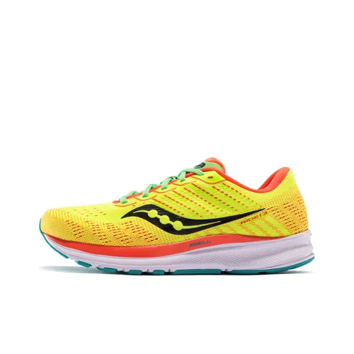 saucony Ride 13 Kids 'Citron Mutant'