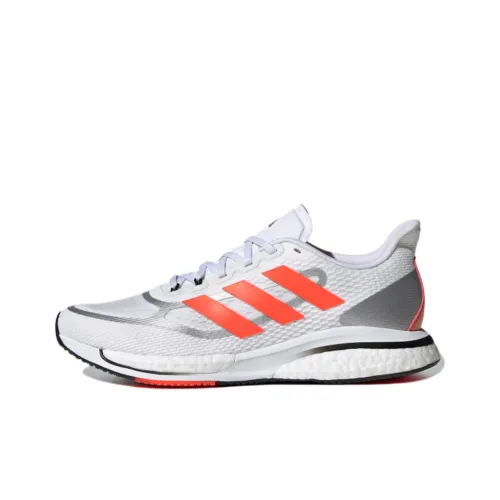 Adidas Supernova+ Running Shoes Women's Low-Top White/Gray/Red