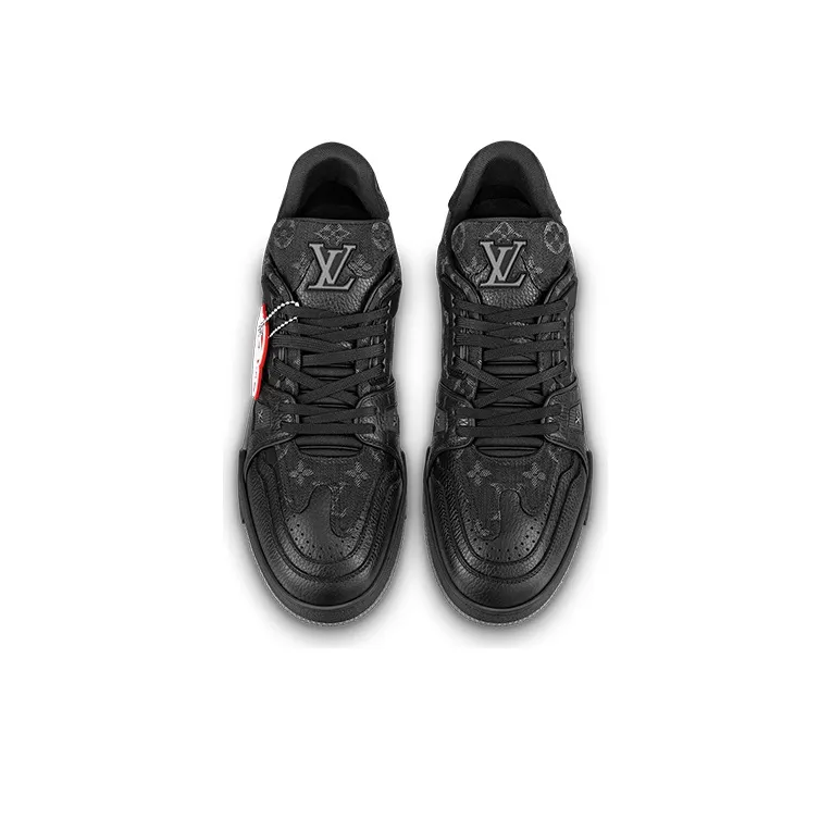 LOUIS VUITTON X Nigo Lv Trainers 'Black Denim'-2