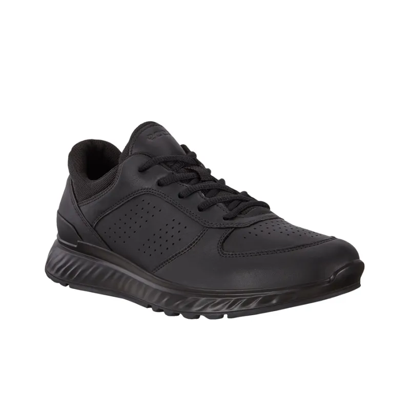 Ecco Exostride Cushioning Anti Slip And Wear Resistant Low Top Athletic Shoes Men's Black-2