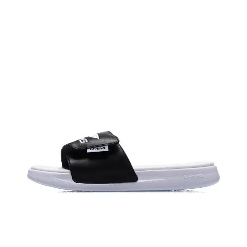 LiNing Slipper Sandals Black/White