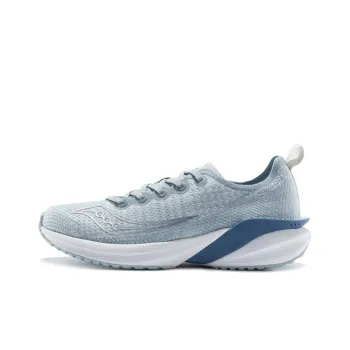 Saucony Coyote Suburban Wolf 2 Breathable Low Top Running Shoes Men's Gray Blue