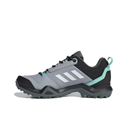 Adidas Terrex AX3 GTX Hiking / Trekking Shoes Women's Mid-Top Blue/Black/Gray