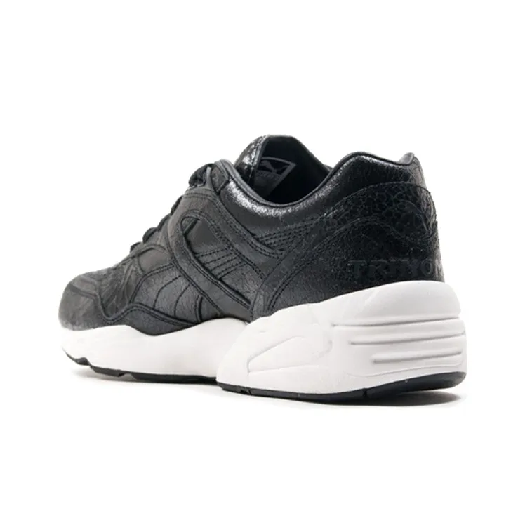 PUMA R698 Trinomic Crckl 'Black White'-3