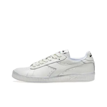 diadora Game L Low Waxed 'Triple White'