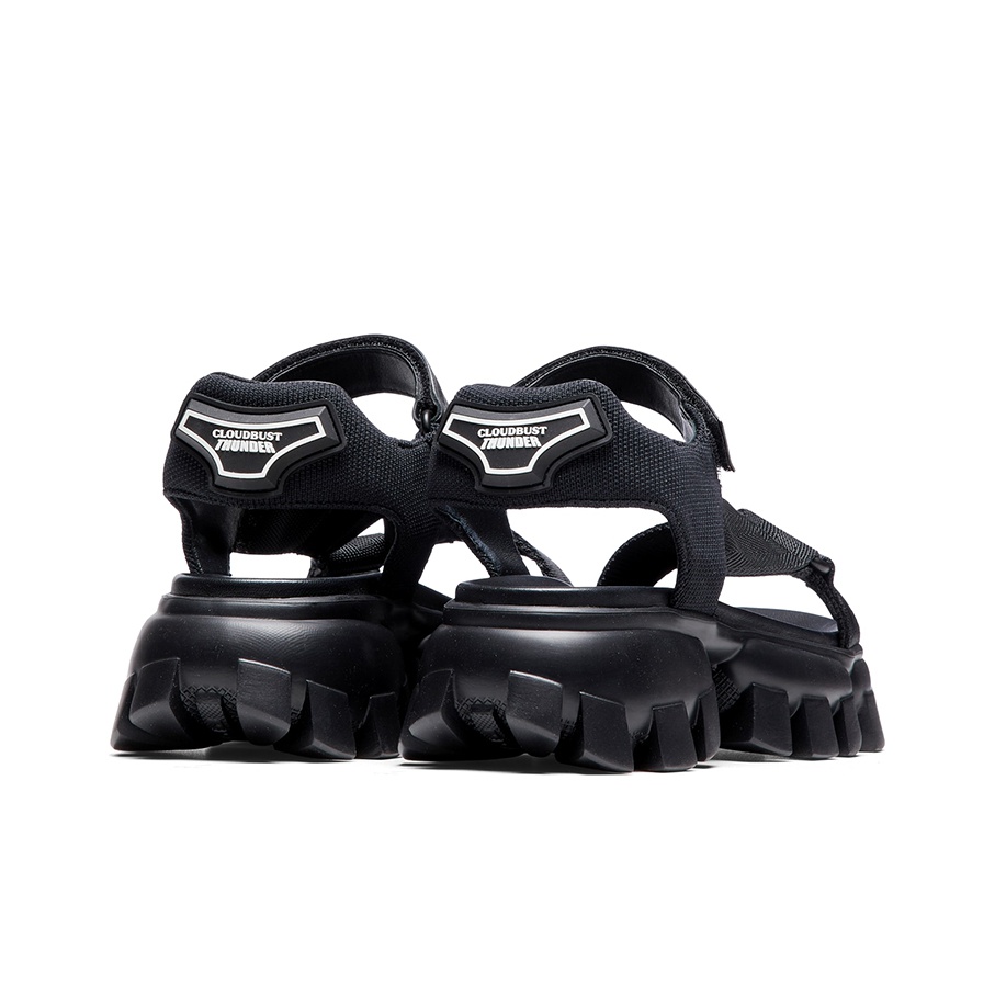 prada corazones Nastro Sandal 'Black' - Cheap Rcj Jordan Outlet