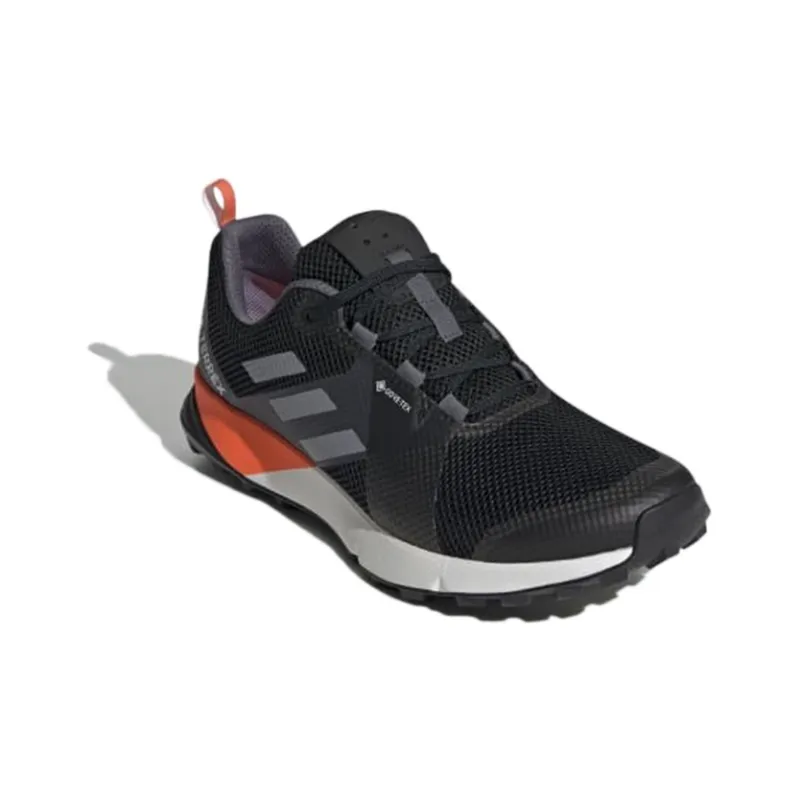 Terrex Two Adidas GORE-TEX 'Black Grey Solar Orange'-2