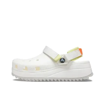 Crocs Classic Hiker Clog White Sandals