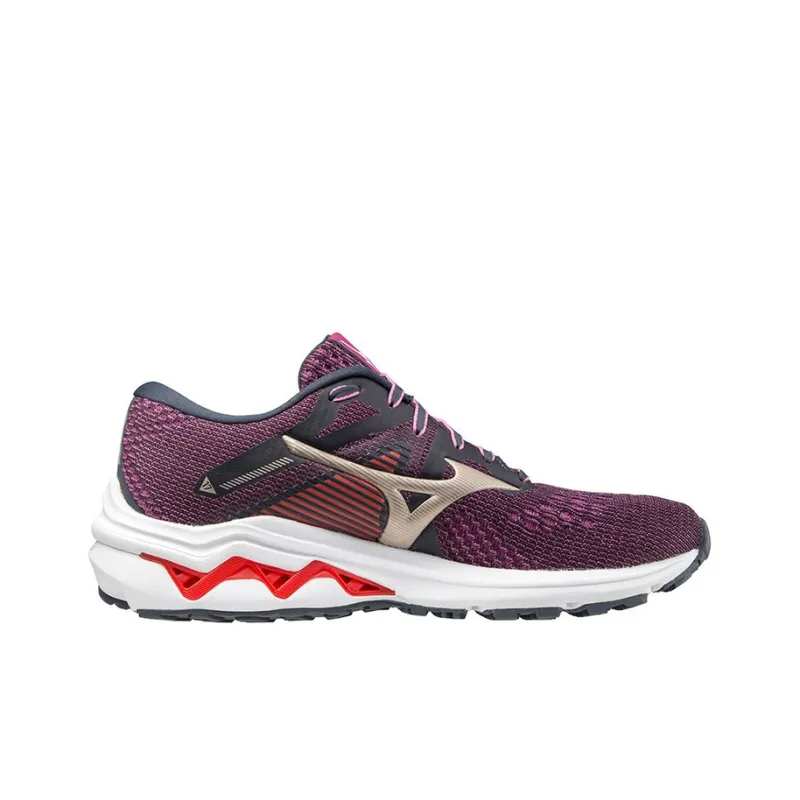 Mizuno Wave Inspire 17 Running Shoes Women's Low Top Purple/Black-1