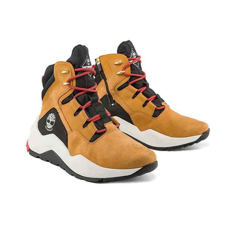 Timberland Hiking / Trekking Shoes Men High Top Wheat-3