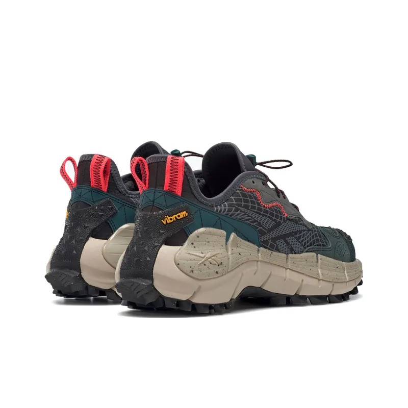 Reebok Zig Kinetica 2 Edge Black Midnight Pine-2