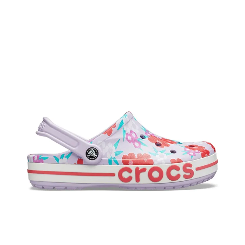 Crocs Bayaband Beach Sandals Unisex Light Purple-1
