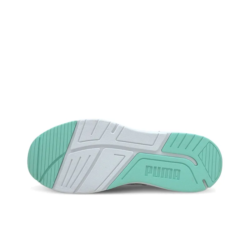 PUMA Avionic Metallic Pop Cushioning Anti-Slip And Wear-Resistant Low-Top Running Shoes Women's Black Blue Silver-4