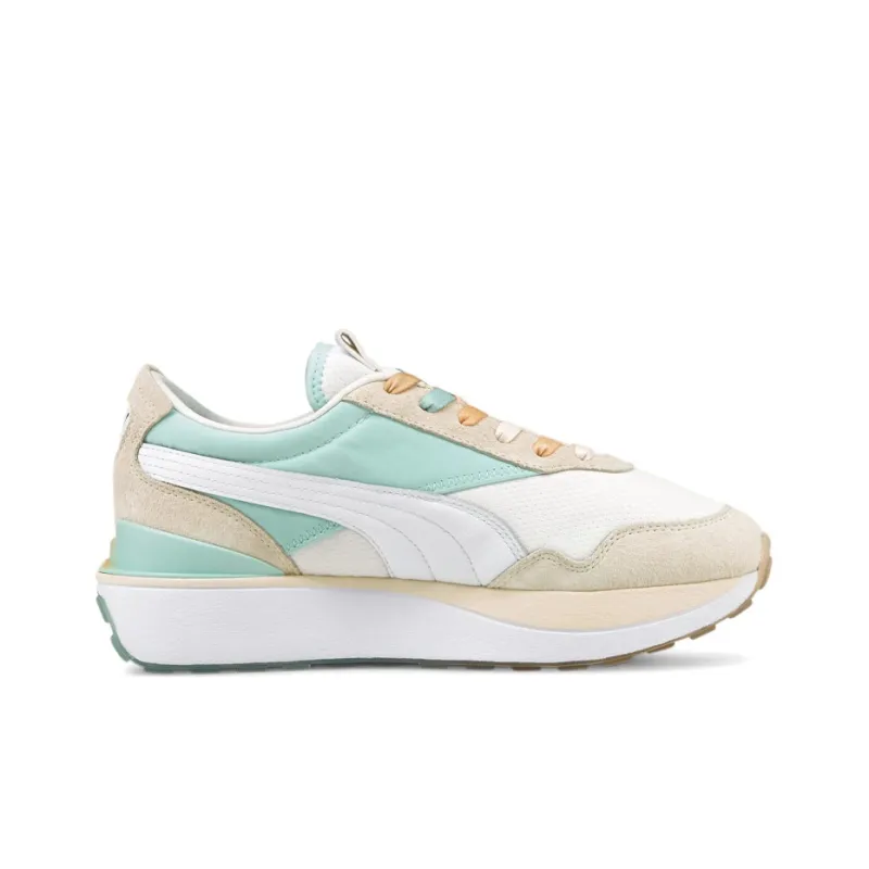 PUMA Cruise Rider Gl White Eggshell Blue Women's-1