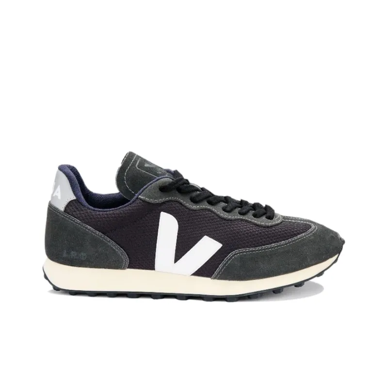 VEJA Rio Branco Lace Up Sneakers 'Black'-1