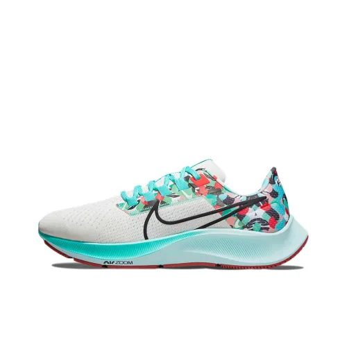 Nike Pegasus 38 Running Shoes Women's Low-Top Blue/Green