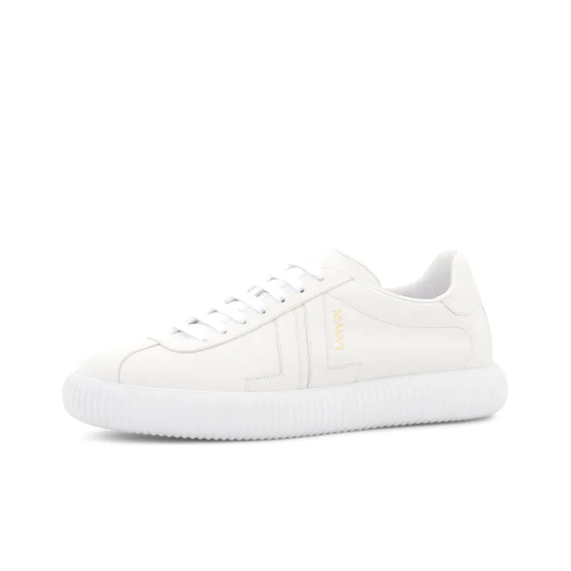 Lanvin Glen Leather Low-top Sneakers-0