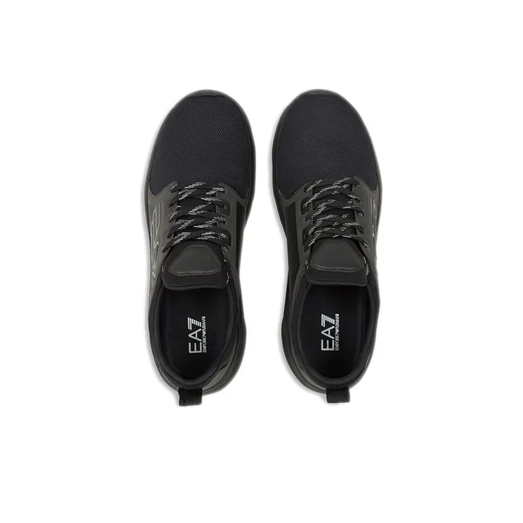 EMPORIO ARMANI Low Top Casual Shoes Unisex Black-3