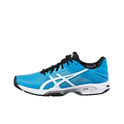 Asics Gel-Solution Speed 3 Running Shoes Men Low-Top Blue/White