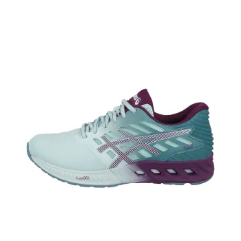 Asics Fuze Anti-Slip And Wear-Resistant Breathable Low-Top Running Shoes Women's Blue Purple