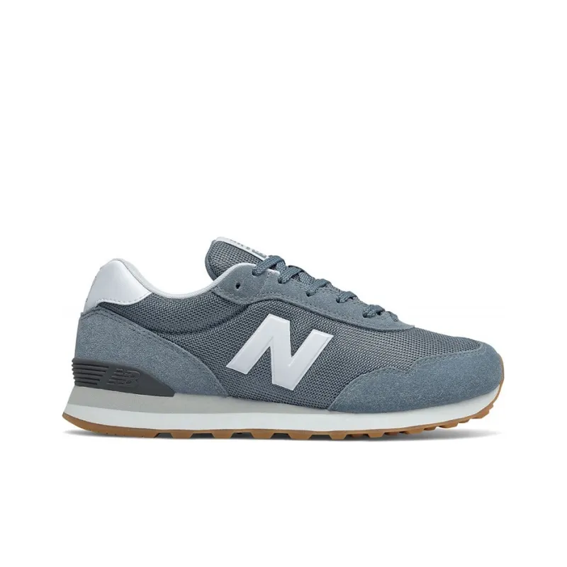 New Balance NB 515 Cushioned Slip Resistant Low Top Running Shoes Men's Gray Blue-1