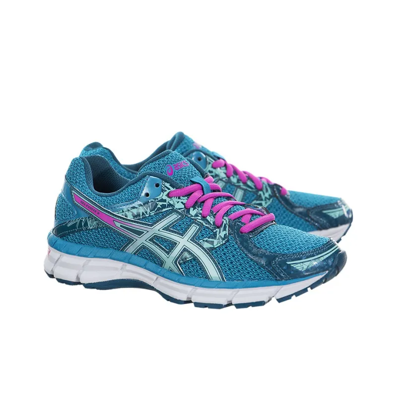 Asics Gel-Excite 3 Breathable And Wear-resistant Low-Top Running Shoes Women's Blue-1