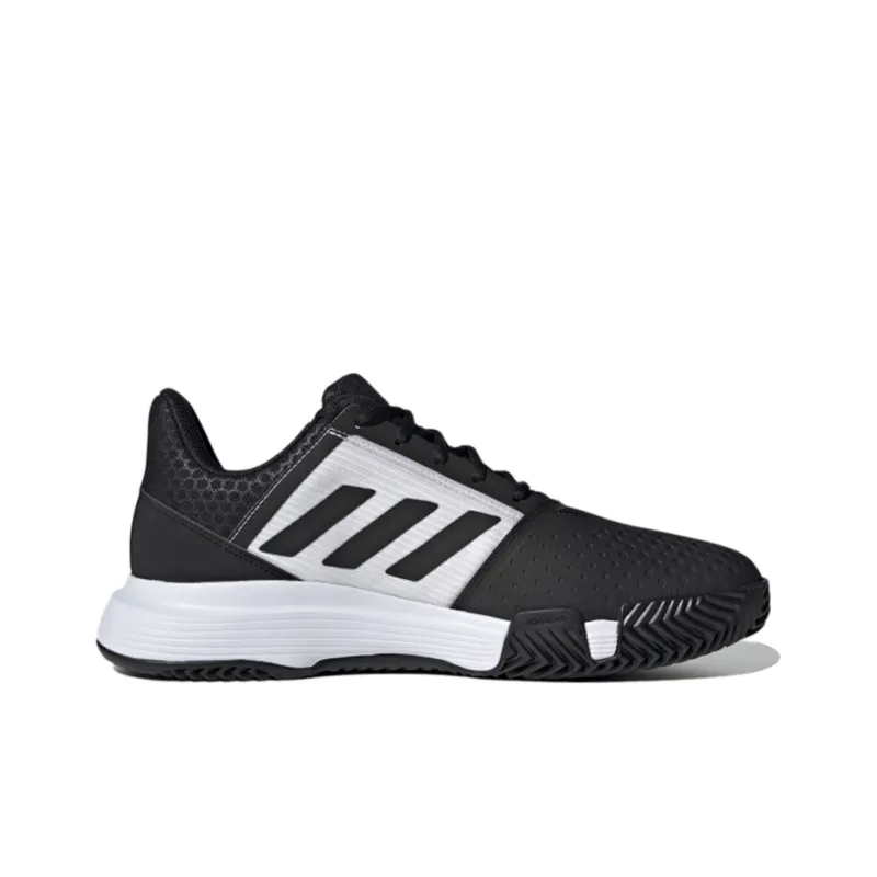 Adidas CourtJam Bounce M Clay 'Black White'-1