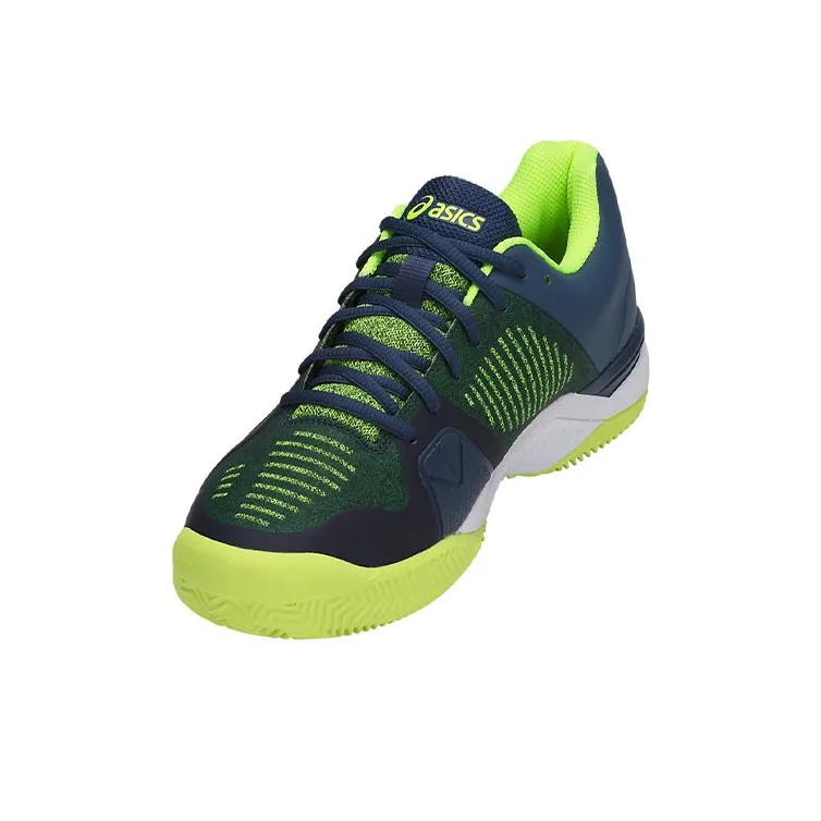 Asics Gel-Bela 6 SG Slip-Resistant Low-Top Running Shoes Men's Green Blue-3