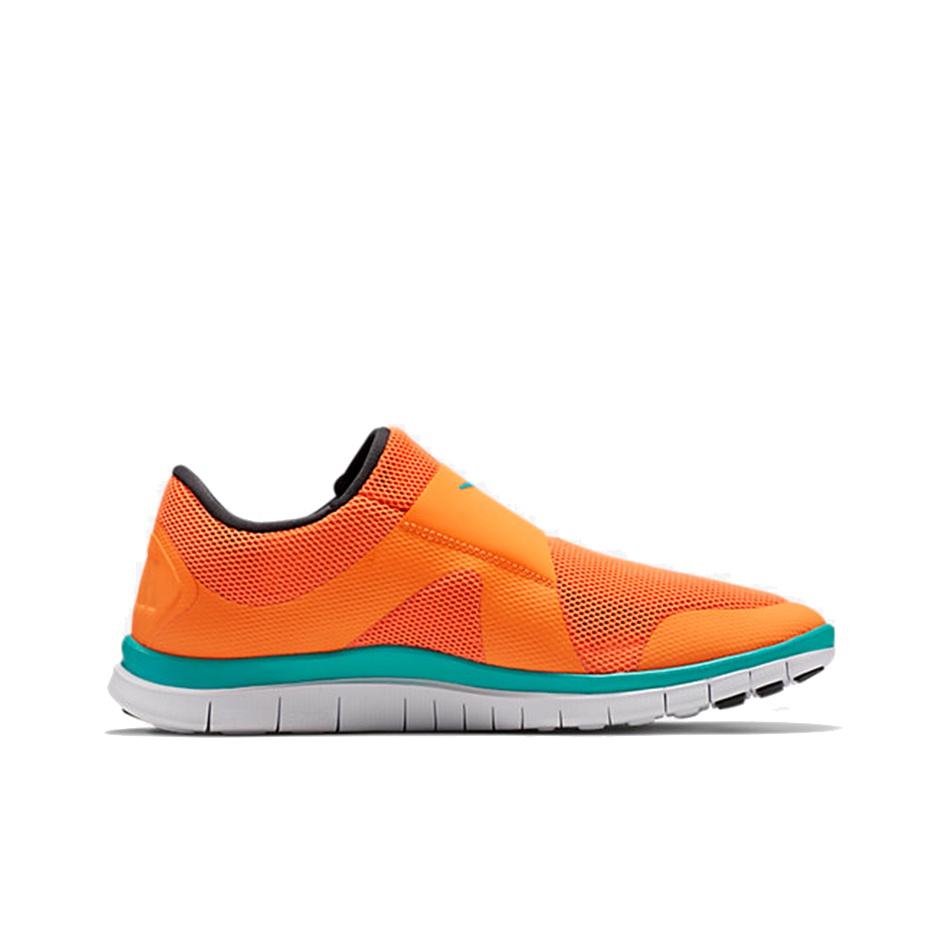 Nike Free Socfly Running Shoes Men Low Top Orange Green White POIZON