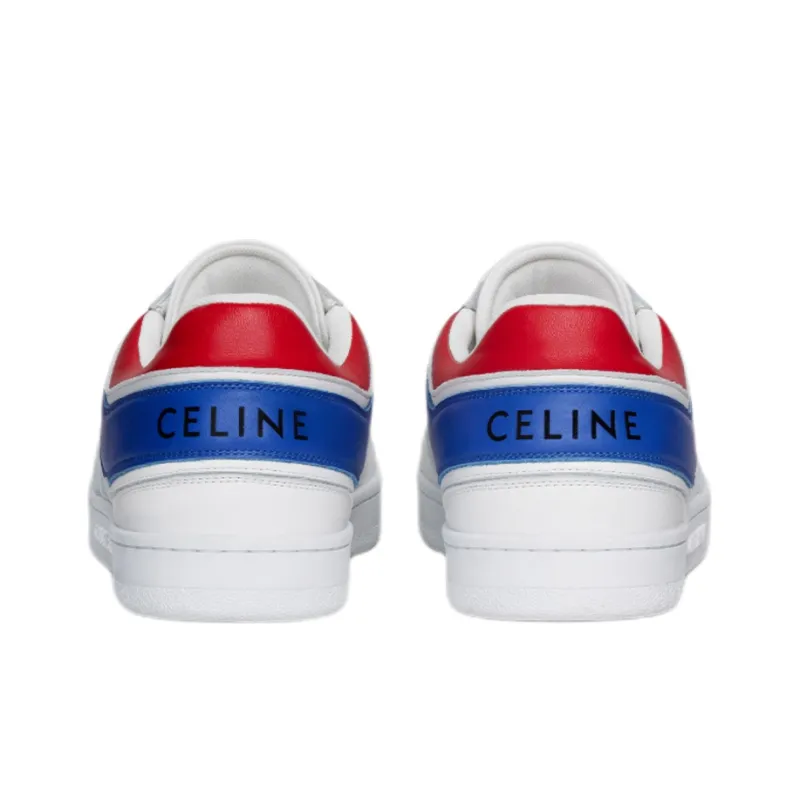 CELINE Trainer Skateboard Shoes Women's Low-Top Blue/White-3