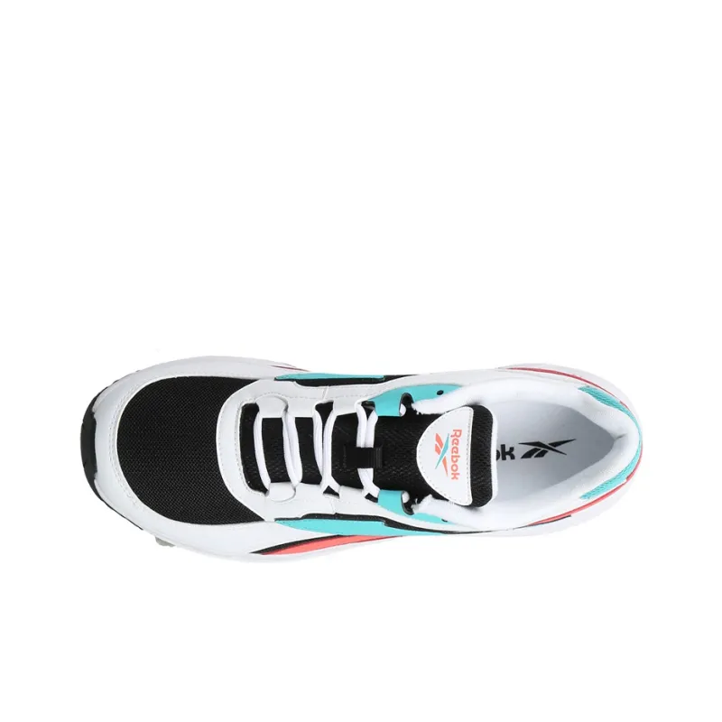 Reebok Evader Cushioning Anti-Slip And Wear-Resistant Low-Top Running Shoes Men's White Red-3