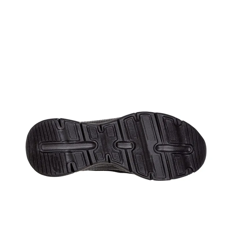 Skechers Arch Fit - Quick Escape Anti-Slip Wear-Resistant Low-Top Casual Shoes Women's Black-4