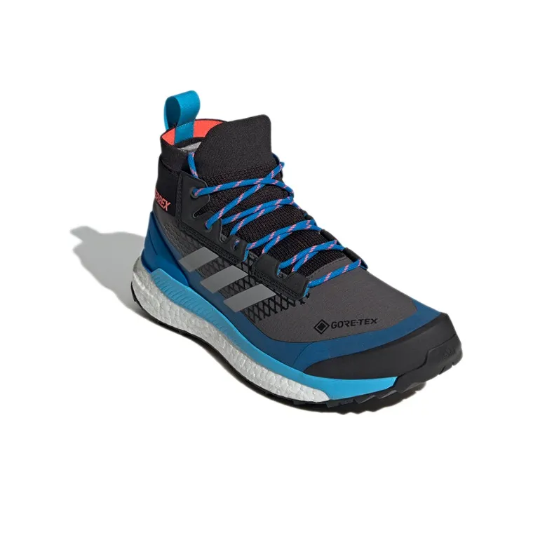 Adidas Terrex Free Hiker Gore Tex Blue Rush-2