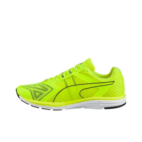 PUMA Speed 500 Ignite Running Shoes Men Low-Top Neon Green