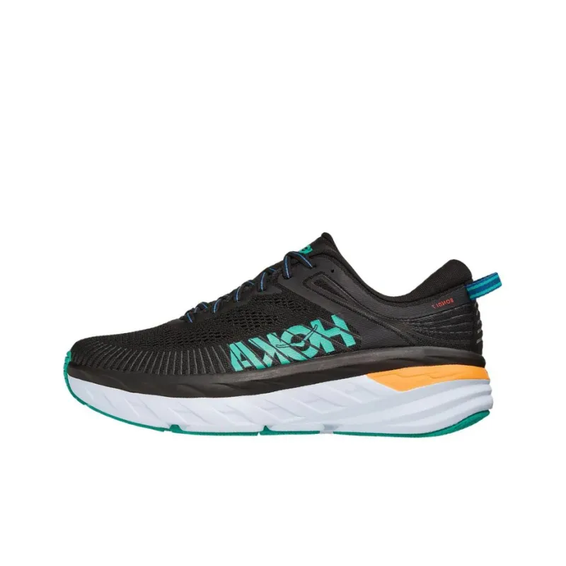 HOKA ONE ONE Bondi 7 Black Atlantis-0
