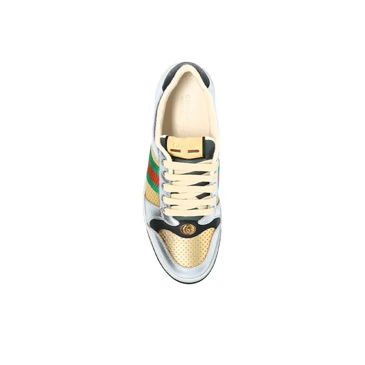 GUCCI Women's Screener 'Silver Gold' Women's-3