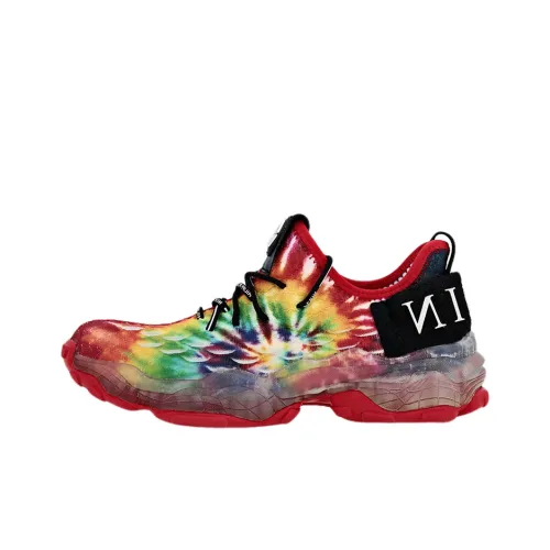 PHILIPP PLEIN Tie-dye Runner Hyper $hock Sneakers