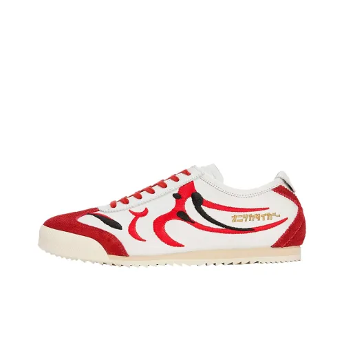 Onitsuka Tiger Hats & Caps 66 Deluxe Nm White Classic Red Kumadori Women's