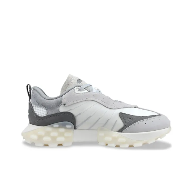 LiNing OVERLOAD Cushioning Anti-Slip And Wear-Resistant Low-Top Sports Casual Shoes Women's Antarctic Gray-1