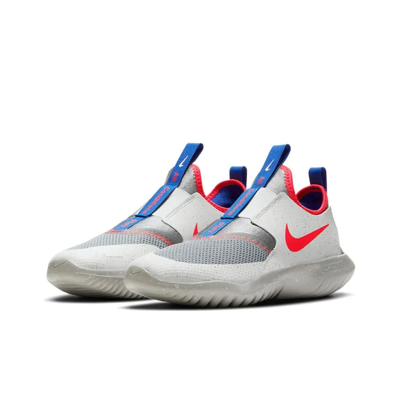 Nike Flex Runner Se 'Particle Grey Bright Crimson' Gs-2