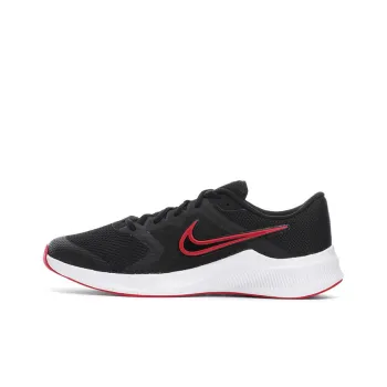 Nike Downshifter 11 Low-Top Black/Red GS