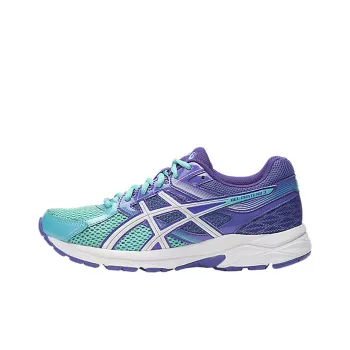 Asics Gel-Contend 3 Durable Breathable Low-Top Running Shoes Women's Mint Green Purple