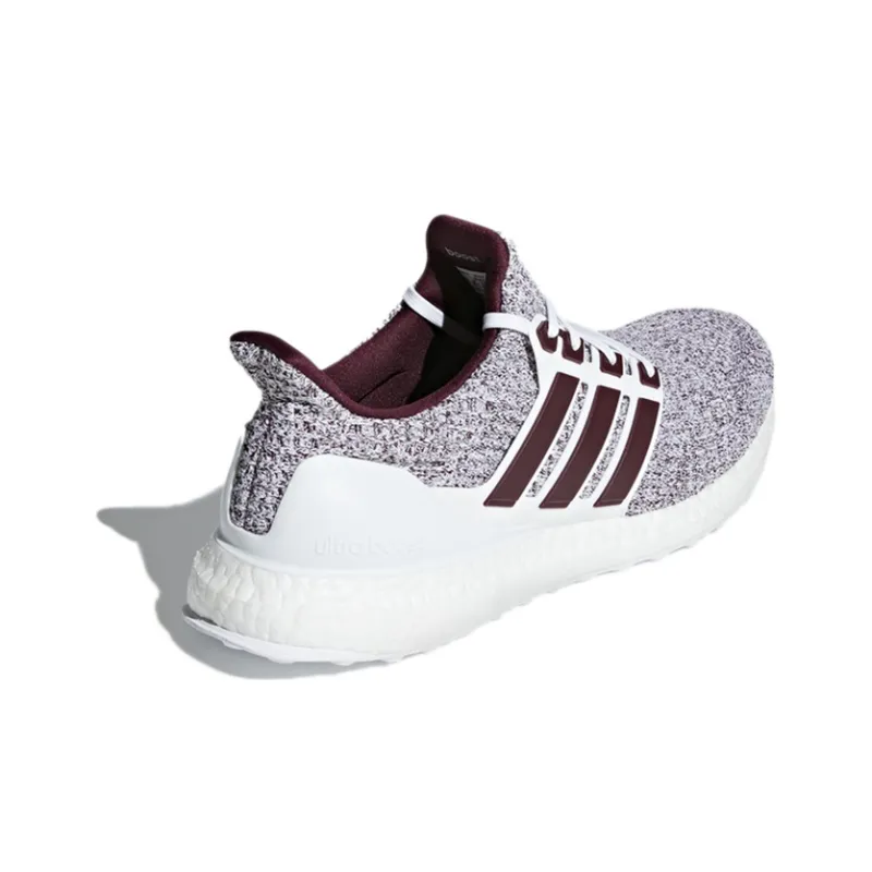 Adidas Ultra Boost 4.0 Cloud White Maroon-3
