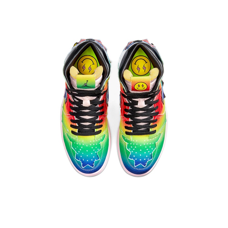 Rainbow hot sale colored jordans