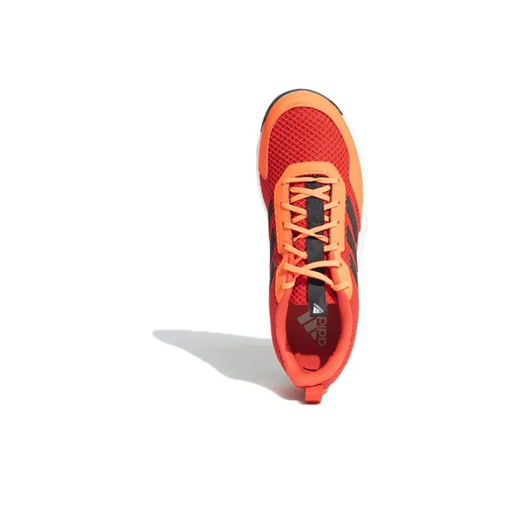 Adidas Tennis 21 V2 Tennis Shoes Men Low-Top Orange/Red-4